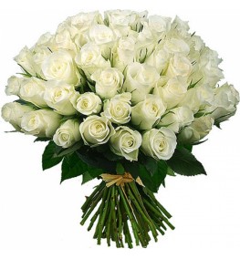 Buchet 101 fire trandafiri albi