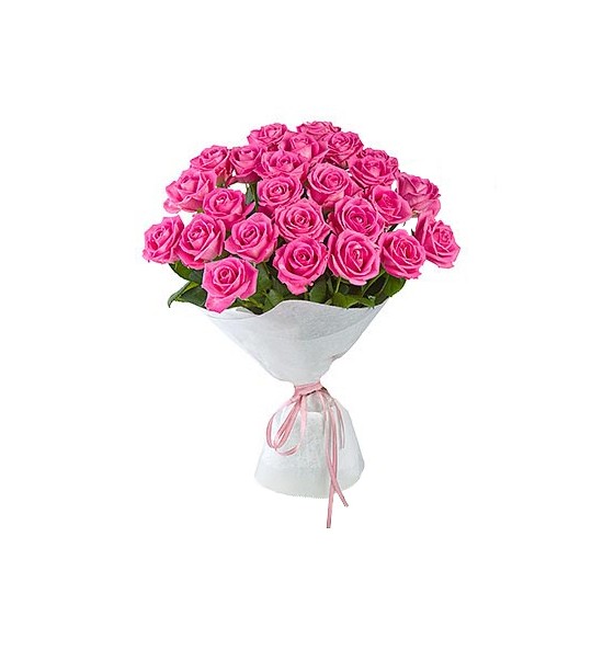 Buchet Trandafiri Roz Ciclam Pink Floyd