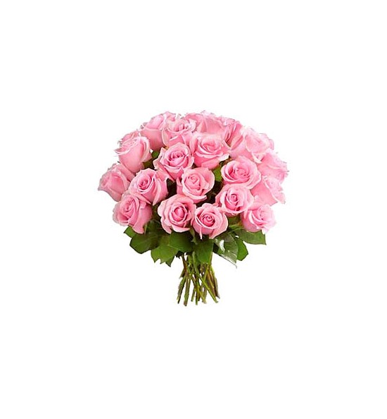 Buchet trandafiri roz 